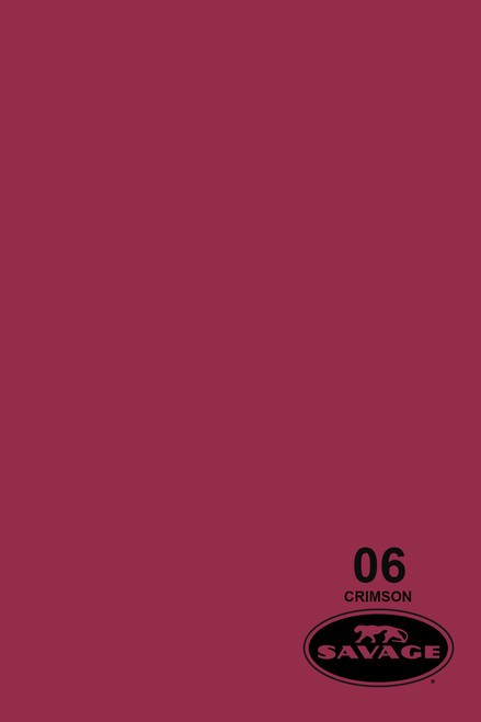Savage Widetone Background Paper 53 Inch x 12 Yard Roll - #06 Crimson Savage Widetone Background Paper 53 Inch x 12 Yard Roll - #06 Crimson