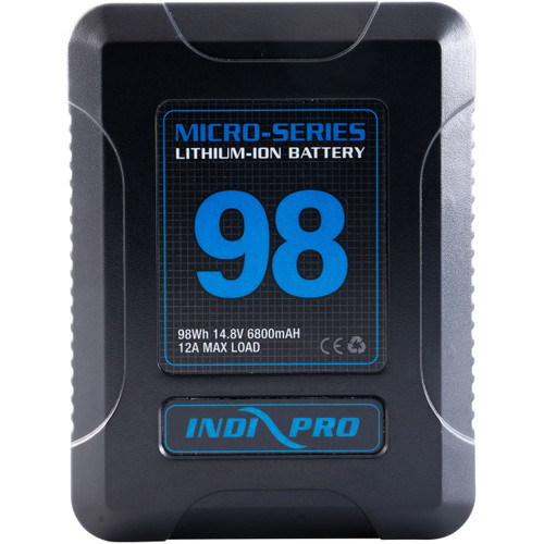 IndiPRO Tools Micro-Series V-Mount Li-Ion Battery IndiPRO Tools Micro-Series V-Mount Li-Ion Battery