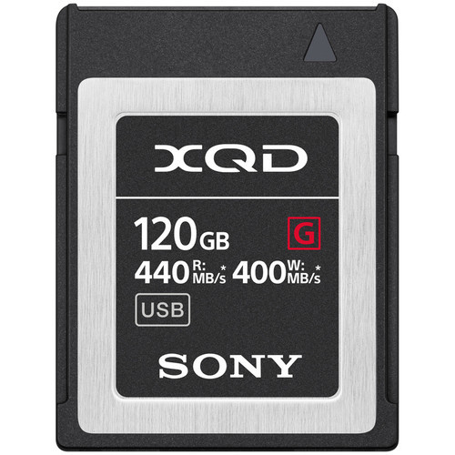 Sony G Series XQD Memory Card - 120GB Sony G Series XQD Memory Card - 120GB