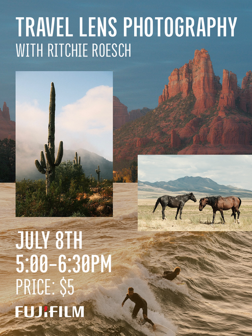 Travel Lens Photography Class with Ritchie Roesch (Austin)
