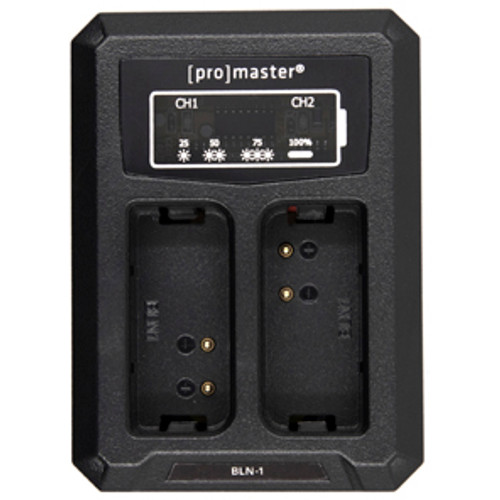 ProMaster USB Dually Charger - Olympus BLN-1 ProMaster USB Dually Charger - Olympus BLN-1