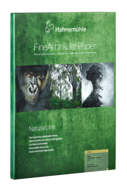 Hahnemuhle FineArt Natural Line Hemp Paper - 17x22" 25 Sheets Hahnemuhle FineArt Natural Line Hemp Paper - 17x22" 25 Sheets