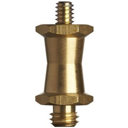 ProMaster Brass Short Stud 1/4-20 Male to 3/8 Male