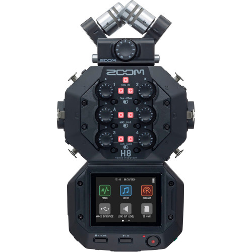Zoom H8 8-Input / 12-Track Portable Handy Recorder Zoom H8 8-Input / 12-Track Portable Handy Recorder