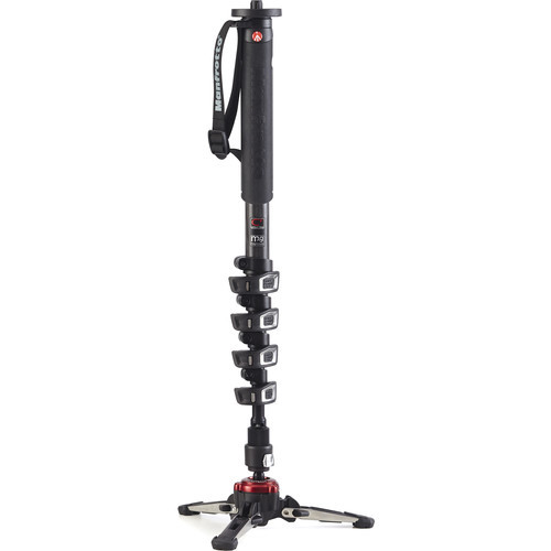 Manfrotto Carbon Fiber XPRO Video Monopod+ Manfrotto Carbon Fiber XPRO Video Monopod+