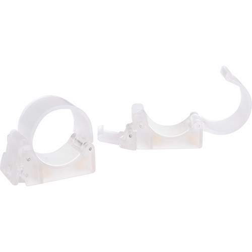 NanLite PavoTube Transparent Polycarbonate Clip with Two 1/4"-20 Receivers NanLite PavoTube Transparent Polycarbonate Clip with Two 1/4"-20 Receivers
