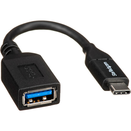 StarTech USB Type-C Male to USB Type-A Female Adapter Cable - 6"