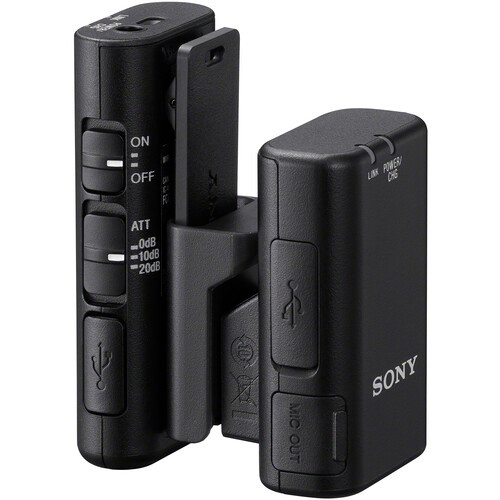 Sony ECM-W2BT Camera-Mount Digital Bluetooth Wireless Microphone System