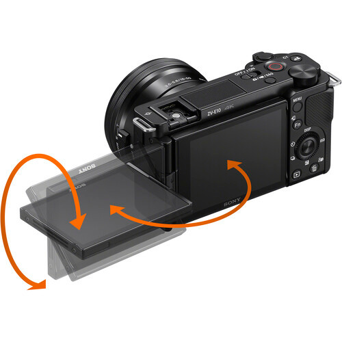 New Sony ZV-E10 Mirrorless Camera with 16-50mm Lens Black (1 Year Warranty)