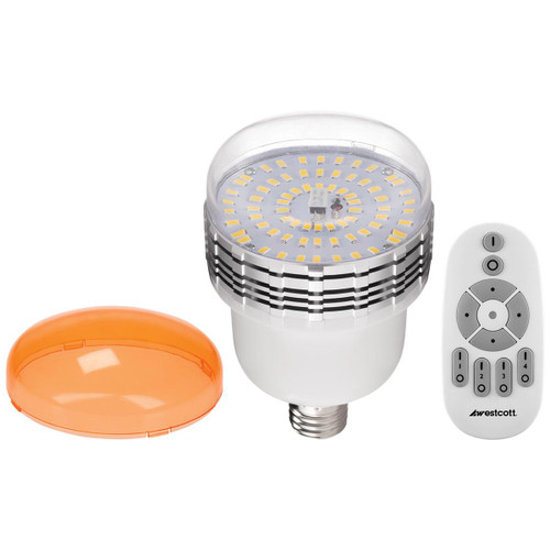 Westcott LED 45w Bulb with Remote Westcott LED 45w Bulb with Remote