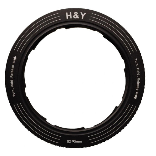 H&Y RevoRing Variable Adapter for 95mm Filters - 82-95mm H&Y RevoRing Variable Adapter for 95mm Filters - 82-95mm