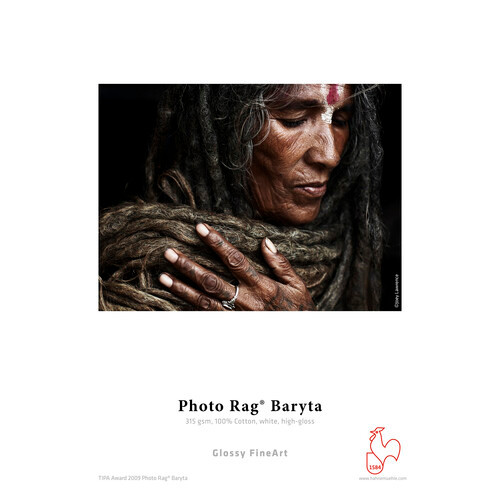 Hahnemuhle Photo Rag Baryta - 44in x 39ft/315gsm Hahnemuhle Photo Rag Baryta - 44in x 39ft/315gsm