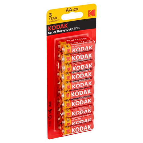 Kodak AA 20/pack Alkaline Batteries Kodak AA 20/pack Alkaline Batteries