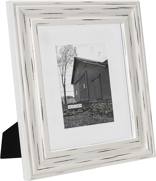 Malden Whitman 5x7/8x10 Frame - White Wash