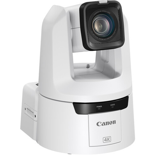Canon CR-N500 Professional 4K NDI PTZ Camera with 15x Zoom - White Canon CR-N500 Professional 4K NDI PTZ Camera with 15x Zoom - White
