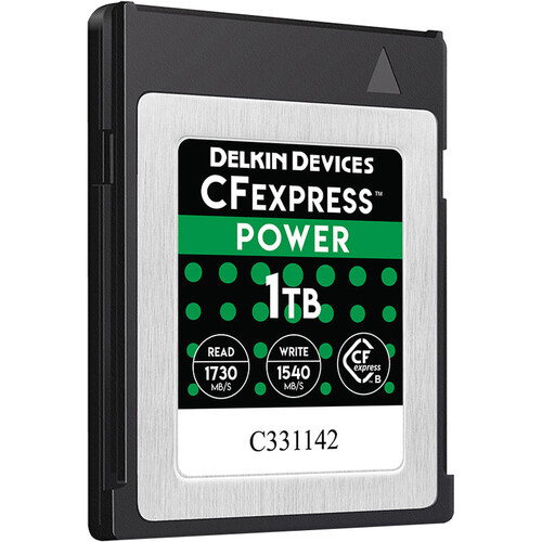 Delkin CFexpress Type B Memory Card - 1TB