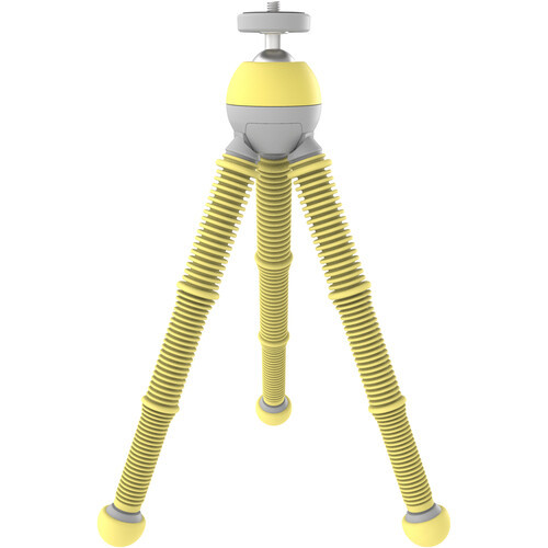 JOBY SE Podzilla Medium Tabletop Tripod Kit - Yellow JOBY SE Podzilla Medium Tabletop Tripod Kit - Yellow