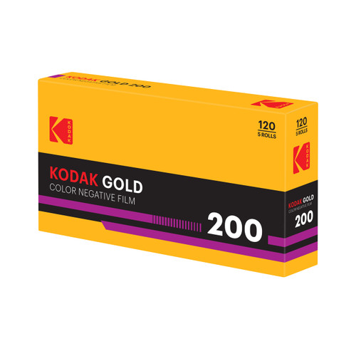 Kodak Professional Gold 200 Color Negative Film - 120 5-Pack (1075597)