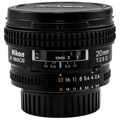 Used Nikon AF NIKKOR 20mm f/2.8D Lens (EX) (625399805)