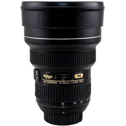 Used Nikon AF-S NIKKOR 14-24mm f/2.8G ED Lens