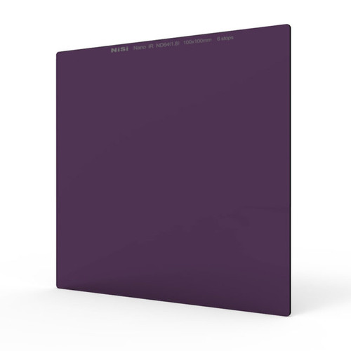 NiSi Nano IRND64 1.8 6-Stop Neutral Density Filter - 100x100mm