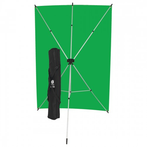 Westcott X-Drop Kit- 5 x 7', Green Screen Westcott X-Drop Kit- 5 x 7', Green Screen