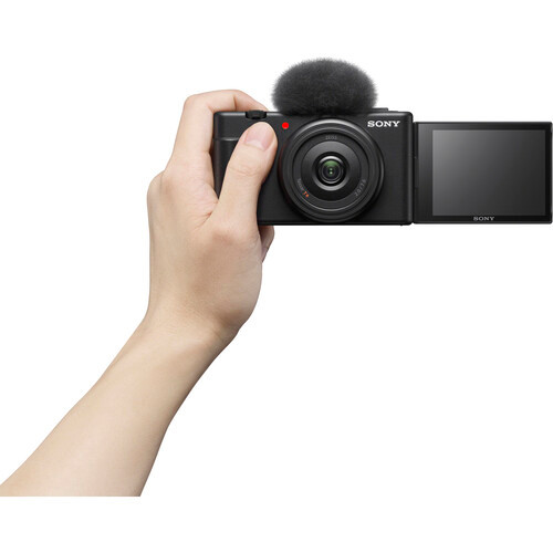 Sony Cyber-shot ZV-1F Digital Vlogging Camera - Black