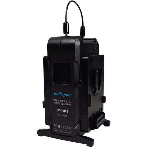 IndiPRO Tools Dual V-Mount Intelligent Battery Charger IndiPRO Tools Dual V-Mount Intelligent Battery Charger