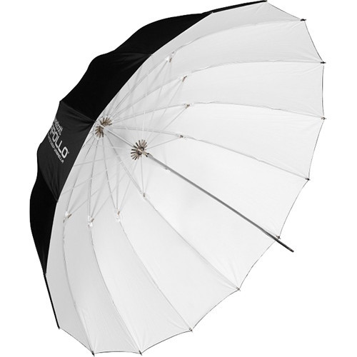 Westcott Apollo Deep Umbrella (White, 43") Westcott Apollo Deep Umbrella (White, 43")