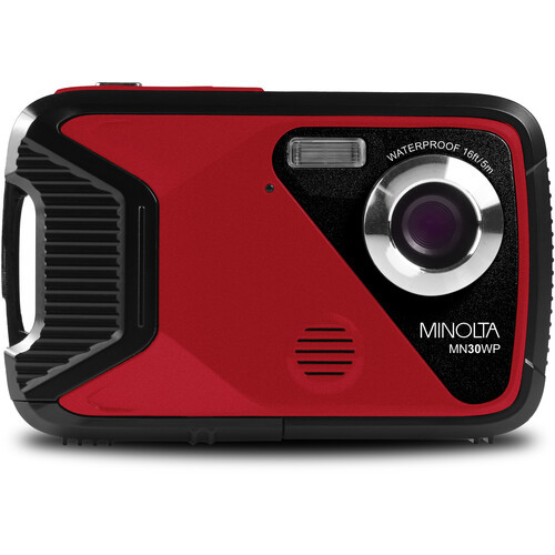 Minolta MN30WP Waterproof Digital Camera (Red) Minolta MN30WP Waterproof Digital Camera (Red)