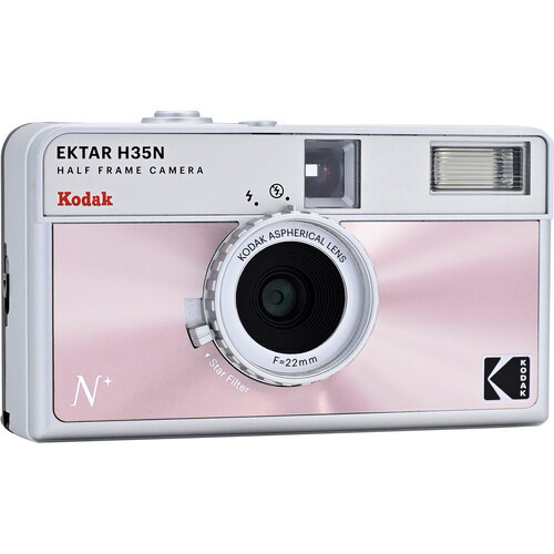 Kodak Ektar H35N Half-Frame Film Camera (Glazed Pink) Kodak Ektar H35N Half-Frame Film Camera (Glazed Pink)