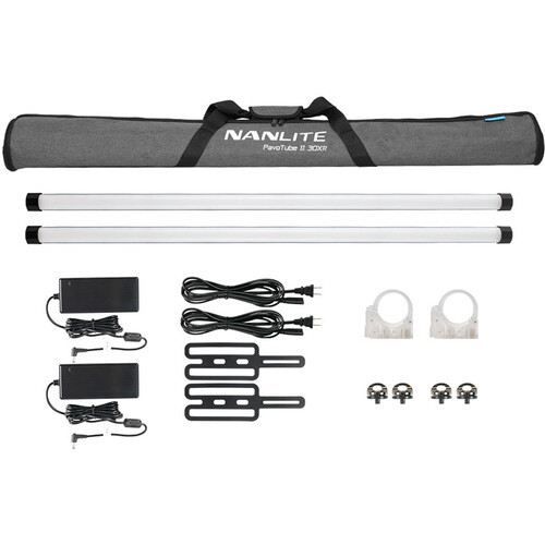NANLITE PAVOTUBE II 30XR 2ft LED TUBE 2pc KIT (7426042) NANLITE PAVOTUBE II 30XR 2ft LED TUBE 2pc KIT (7426042)