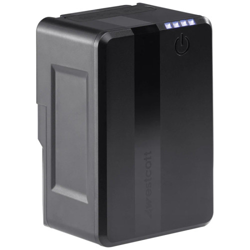 WESTCOTT MV95 MINI V-MOUNT BATTERY with USB-C (W7144N)