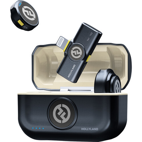 HOLLYLAND LARK M2 COMBO WIRELESS MICROPHONE SYSTEM (CHARCOAL) (6000436) HOLLYLAND LARK M2 COMBO WIRELESS MICROPHONE SYSTEM (CHARCOAL) (6000436)
