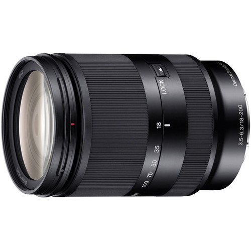 Sony E 18-200mm f/3.5-6.3 OSS LE Lens