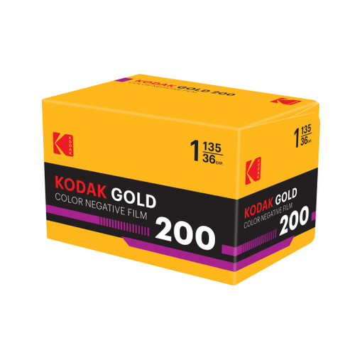 Kodak GOLD 200 Color Negative Film (35mm Roll Film, 36 Exposures)