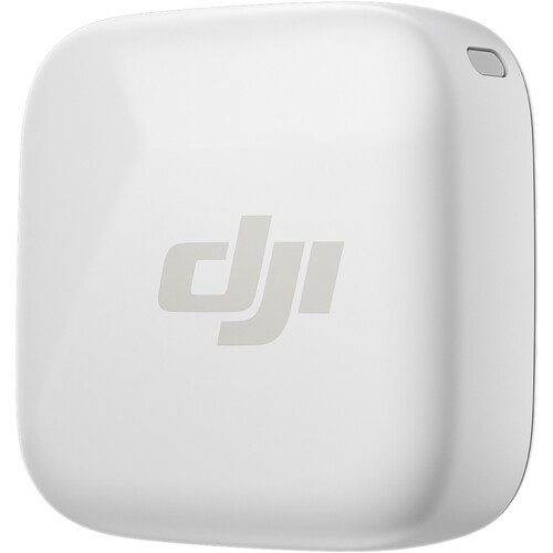 DJI Mic Mini Clip-On Transmitter with Built-In Microphone (2.4 GHz, Arctic White) *SPECIAL ORDER*