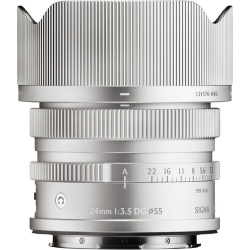 Sigma 24mm f/3.5 DG Contemporary Lens (L-Mount, Silver) (4S4969) Sigma 24mm f/3.5 DG Contemporary Lens (L-Mount, Silver) (4S4969)