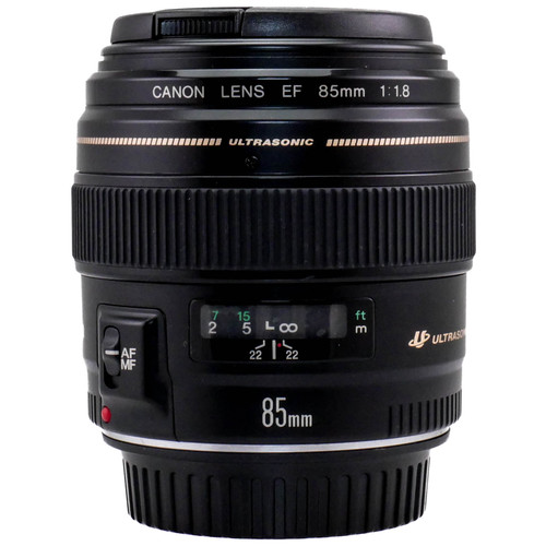 Used Canon EF 85mm f/1.8 USM Lens (EX+) (625646712)