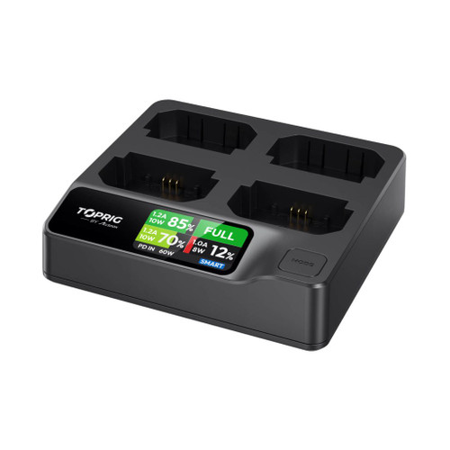 Accsoon TOPRIG 4-Bay NP-FZ100 Fast Charger (9770220) Accsoon TOPRIG 4-Bay NP-FZ100 Fast Charger (9770220)