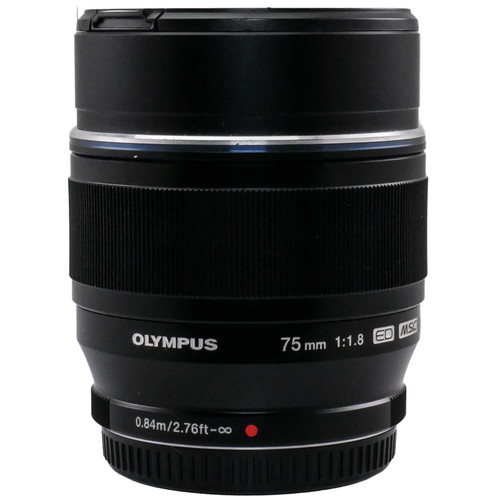 Used Olympus M.Zuiko Digital ED 75mm f/1.8 Lens (EX+) (625665937)