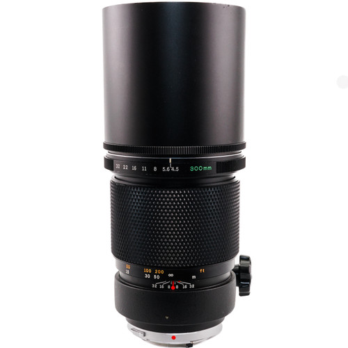Used Olympus OM 300mm f/4.5 Auto-T Lens (EX) (625664724)