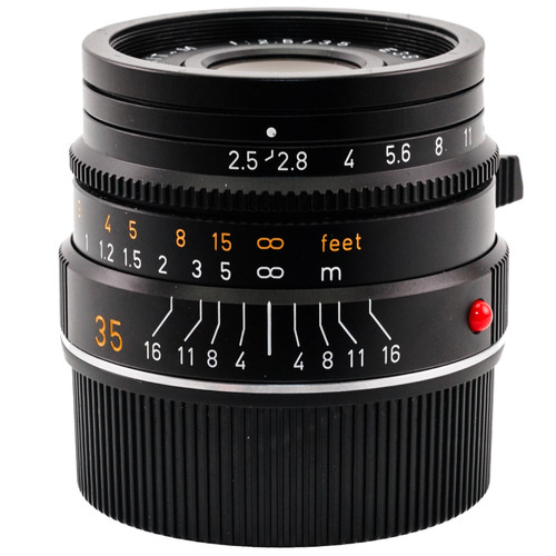 Used Leica Summarit-M 35mm f/2.5 Lens (E39) (EX+) (625665533)