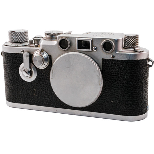 Used Leica IIIF Red Dial 35mm Film Camera (BAD SHUTTER) (AS-IS) (625665083)