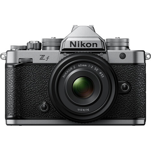 Nikon Zf Mirrorless Camera with 40mm Lens (Silver) (2014)
