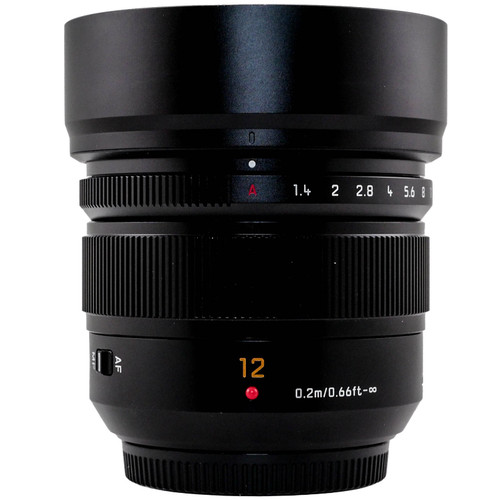 Used Panasonic Leica DG Summilux 12mm f/1.4 ASPH. Lens (EX+) (625665474)