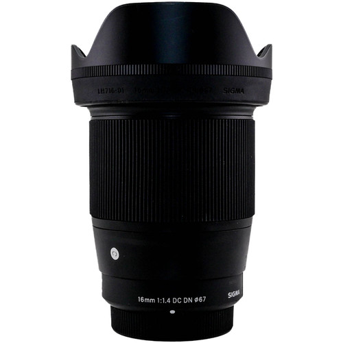 Used Sigma 16mm f/1.4 DC DN Contemporary Lens for Micro Four Thirds (EX) (625677101)