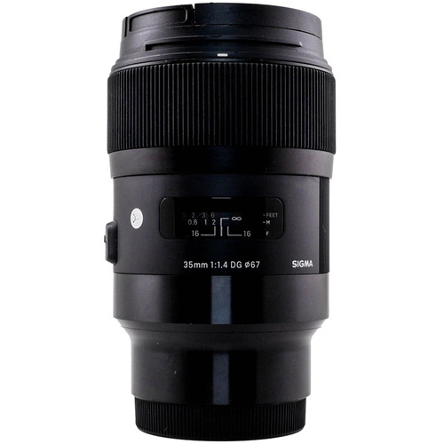 Used Sigma 35mm f/1.4 DG HSM Art Lens for Sony E (EX+) (625693601)