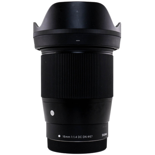 Used Sigma 16mm f/1.4 DC DN Contemporary Lens for Canon EF-M (EX+) (625684894)