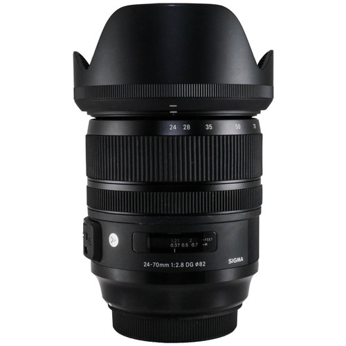 Used Sigma 24-70mm f/2.8 DG OS HSM Art Lens for Canon EF (EX) (625696187)